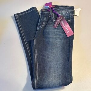 Vigoss Women's Dark Blue Skinny Jeans